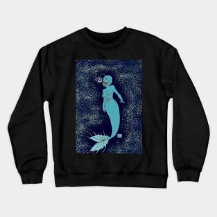 Mermaid Angler Fish Crewneck Sweatshirt